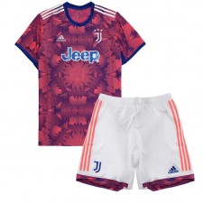 Juventus Tredjedraktsett Barn 2022-23 Kortermet (+ korte bukser)